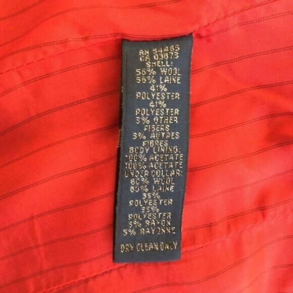 HOUNDSTOOTH Tweed blazer wool American Eagle outfitters ecru brown medium sefia - Picture 9 of 14